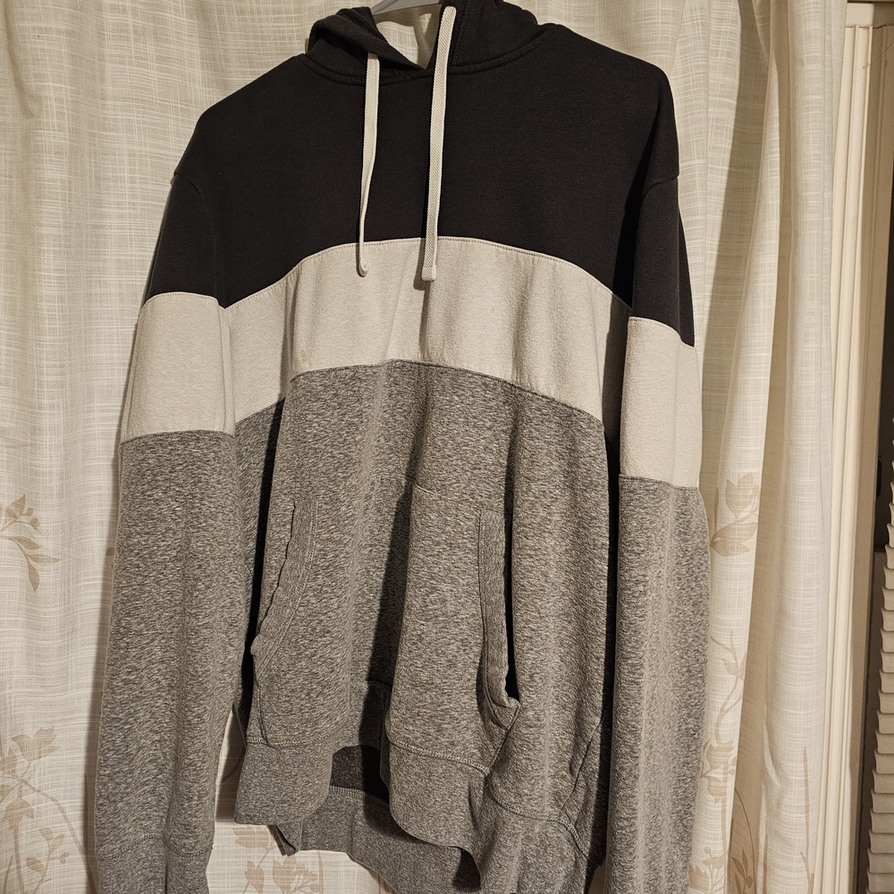 Stylish Tri-Tone Women's Hoodie